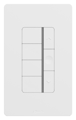 Front facing Decoflex surface-mount four channel pad.