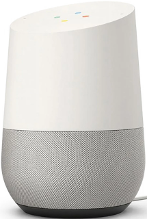 Google Home, face right.